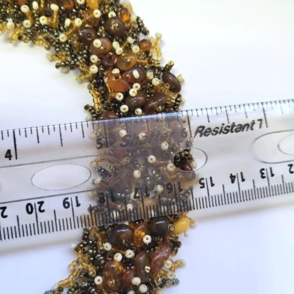 Artisan Crafted‎ Baltic Amber Cognac Butterscotch and Honey Statement Necklace